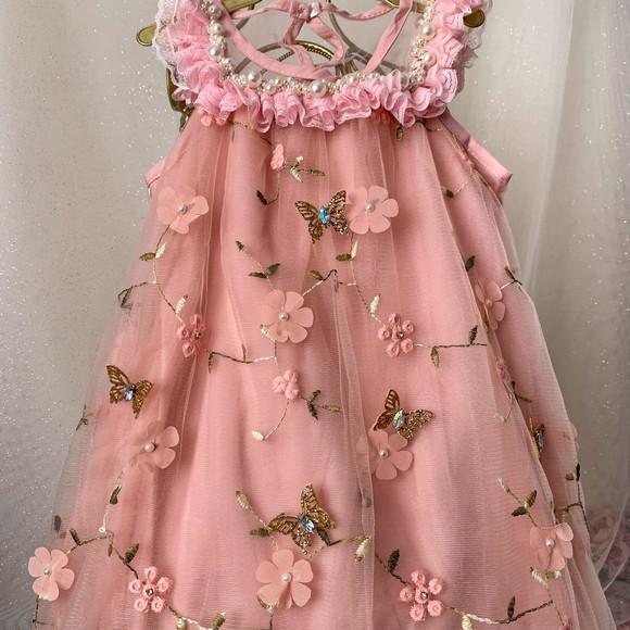 Vestido Jardim Encantado Das Borboletas