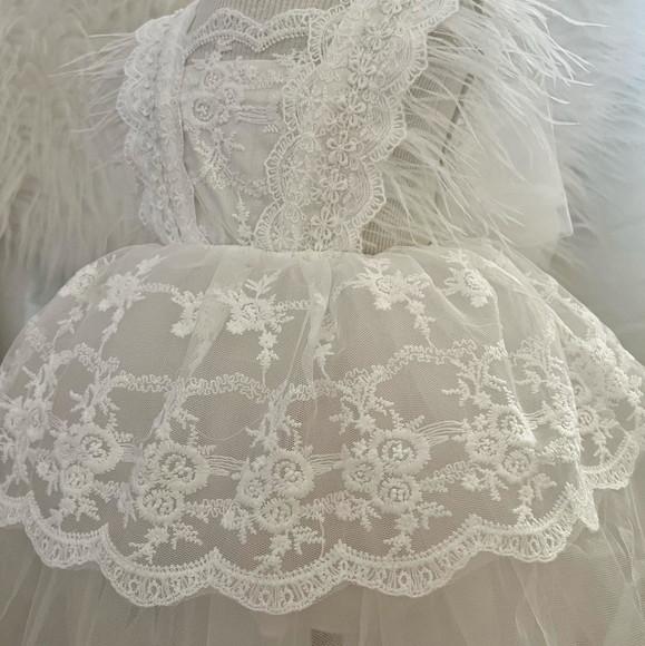 Vestido Renda Batizado