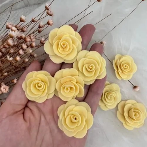 Flores Porcelana Fria, Biscuit