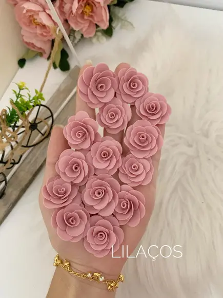 Flores Porcelana Fria, Biscuit