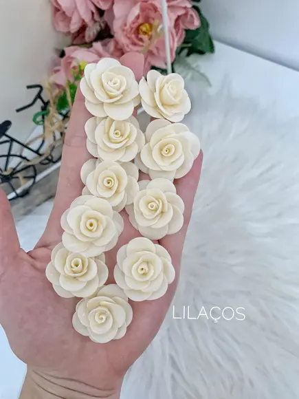 Flores Porcelana Fria, Biscuit