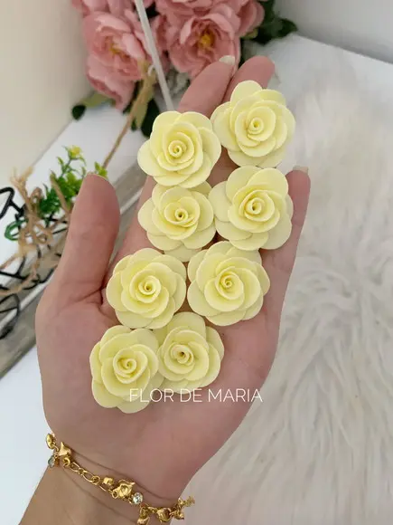 Flores Porcelana Fria, Biscuit