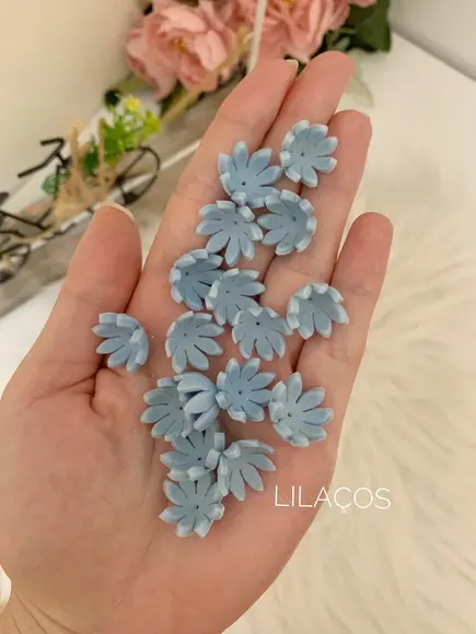 Flores Porcelana Fria, Passante, Biscuit