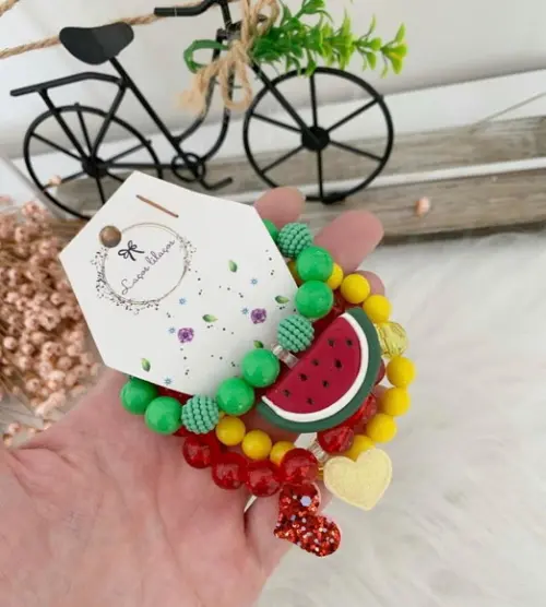 Kit Pulseira Infantil Magali
