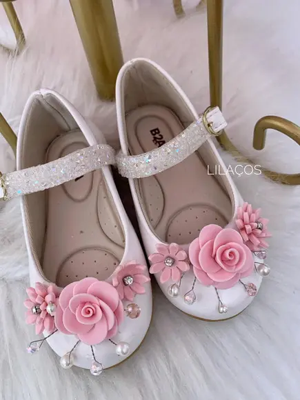 Kit Tiara e Sapato Personalizado