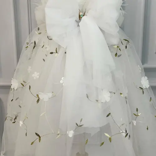 Kit Tiara, Vestido e Sapato Jardim Encantado