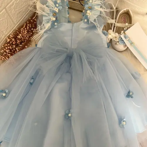 Kit Vestido, Sapato e Tiara