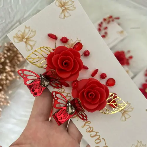Presilha, Prendedor Vermelho Natal