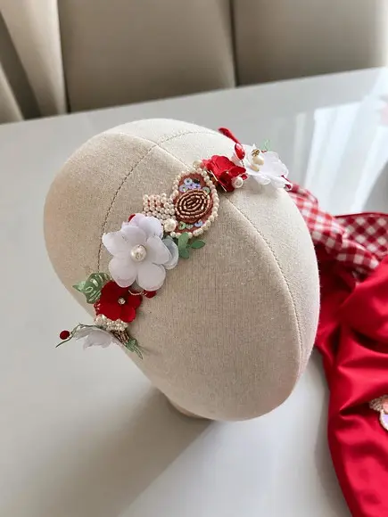 Tiara Chapeuzinho Vermelho