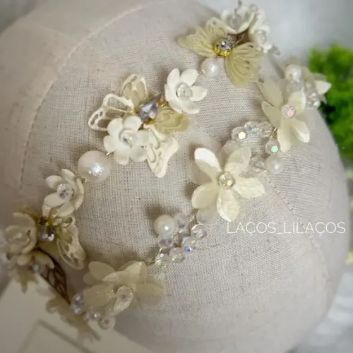 Tiara Delicada Rosa
