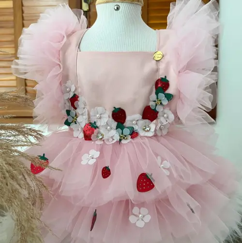 Vestido Moranguinho
