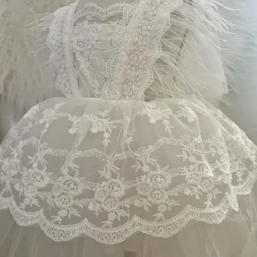 Vestido Renda Batizado