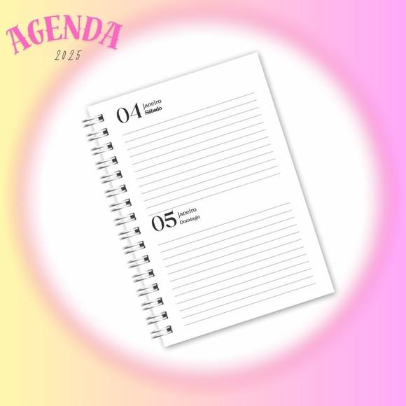 Agenda 2025 com Horas com Sáb e Dom Juntos - Arquivo Digital