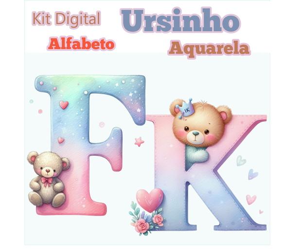 Alfabeto Ursinho, Dia dos Namorados Kit Digital