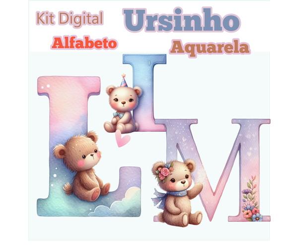 Alfabeto Ursinho, Dia dos Namorados Kit Digital