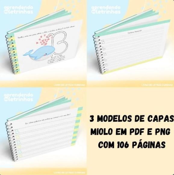 Aprendendo as Letrinhas + Livro de Atividade Arquivo Digital