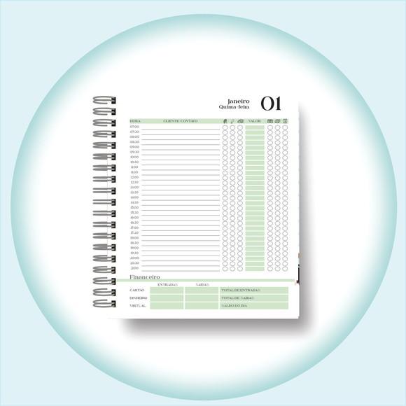 Arquarquivo Digital Agendamento Verde Manicure 2026
