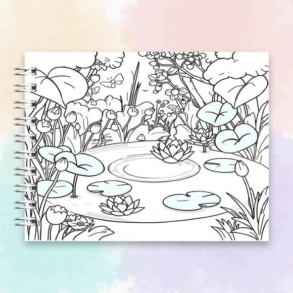 Arquivo Digital ? Livro de Colorir Jardim Encantado