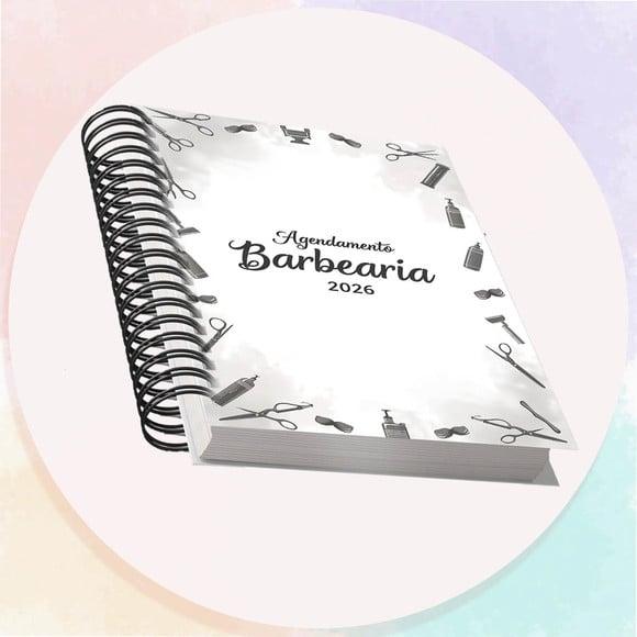 Arquivo Digital Agendamento Barbearia 2026 Cinza