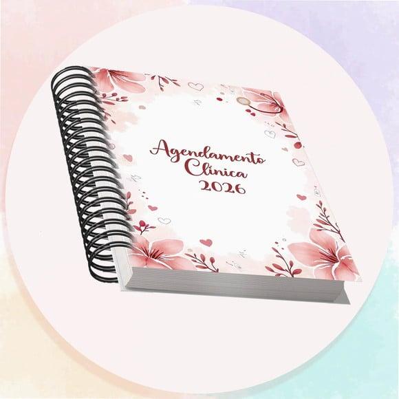 Arquivo Digital Agendamento Clínica 2026 Rosa