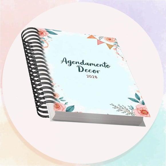 Arquivo Digital Agendamento Decoração 2026 Azul
