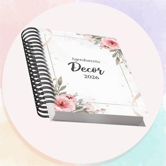 Arquivo Digital Agendamento Decoração 2026 Cinza