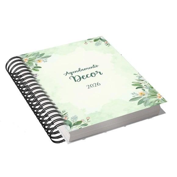 Arquivo Digital Agendamento Decoração 2026 Verde
