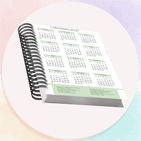 Arquivo Digital Agendamento Nail Design 2026 Verde