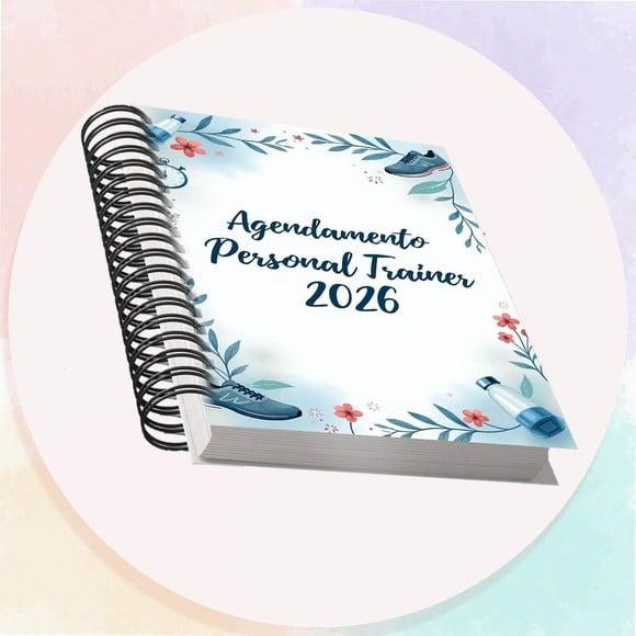 Arquivo Digital Agendamento Personal Trainer 2026 Azul