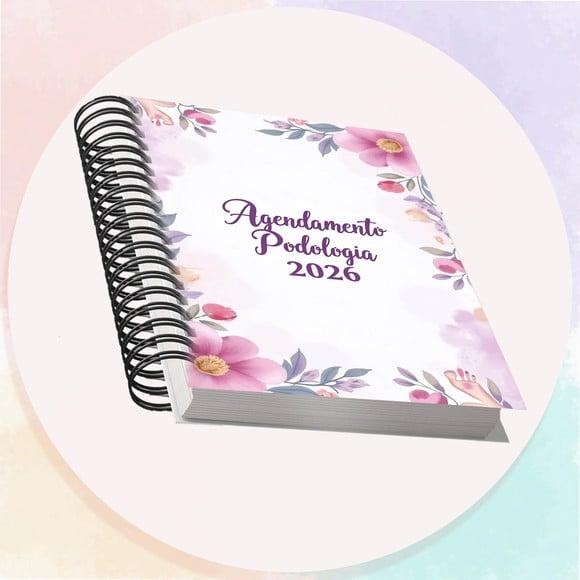 Arquivo Digital Agendamento Podologia 2026 Lilás