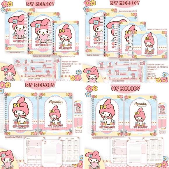 Arquivo Digital Combo Escolar 2025 - My Melody