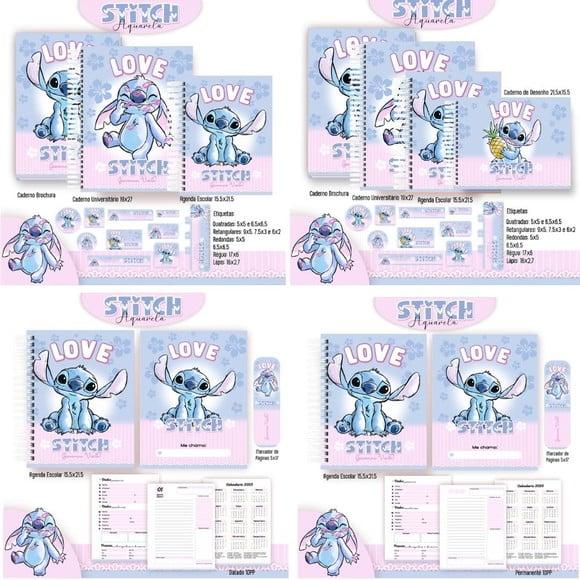 Arquivo Digital Combo Escolar 2025 - Stitch