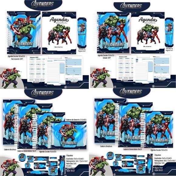 Arquivo Digital Combo Escolar 2025 - Vingadores
