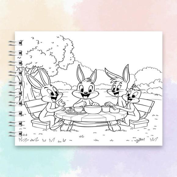 Arquivo Digital Livro de Colorir Baby Looney Tunes