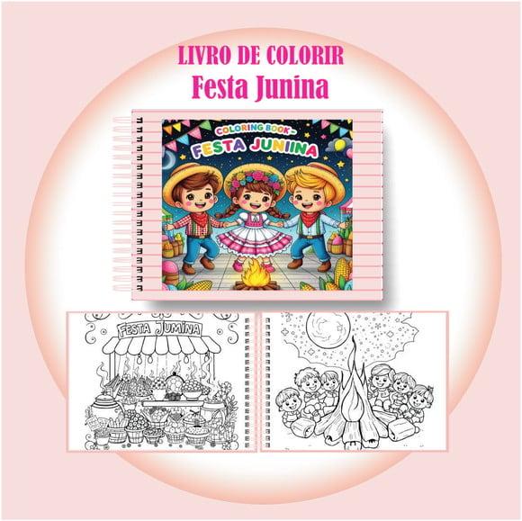 Arquivo Digital Livro de Colorir Festa Junina
