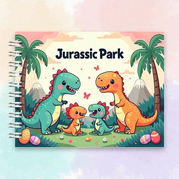 Arquivo Digital Livro de Colorir Jurassic Park
