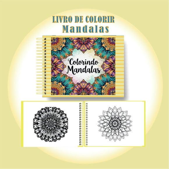Arquivo Digital Livro de Colorir Mandalas Relaxantes