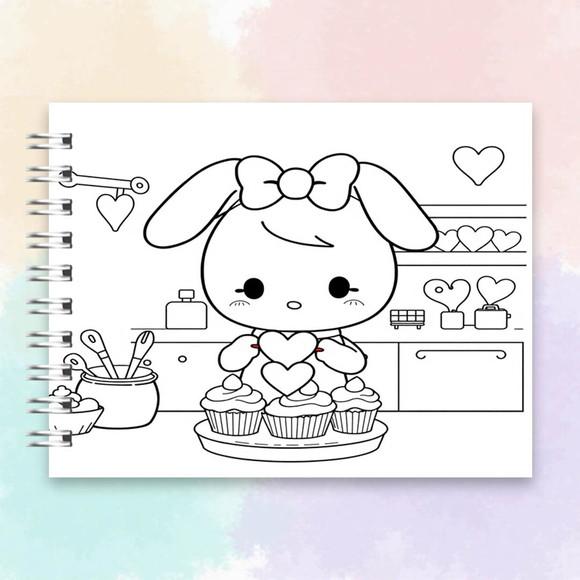 Arquivo Digital Livro de Colorir My Melody
