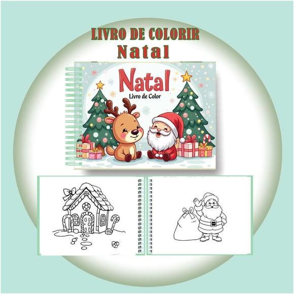 Arquivo Digital Livro de Colorir Natal