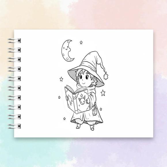 Arquivo Digital Livro de Colorir Pequenos Magos