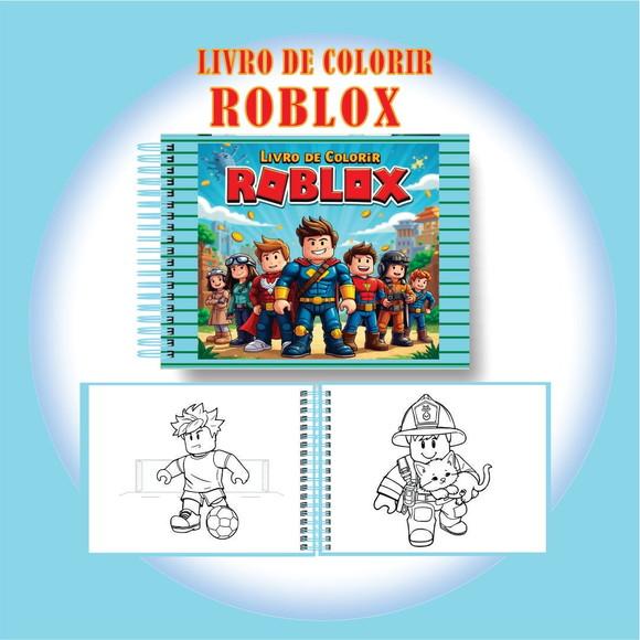 Arquivo Digital Livro de Colorir Roblox