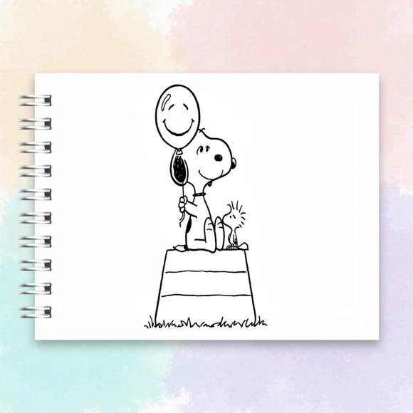 Arquivo Digital Livro de Colorir Snoopy