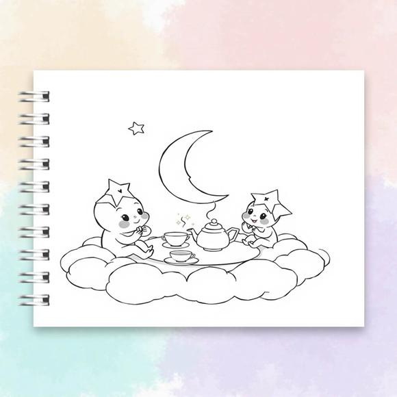 Arquivo Digital Livro de Colorir Sonhos de Estrela