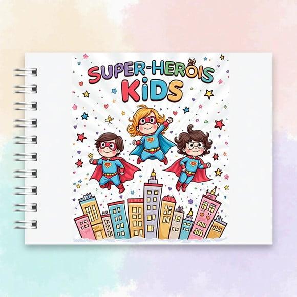 Arquivo Digital Livro de Colorir Super Herois Kids