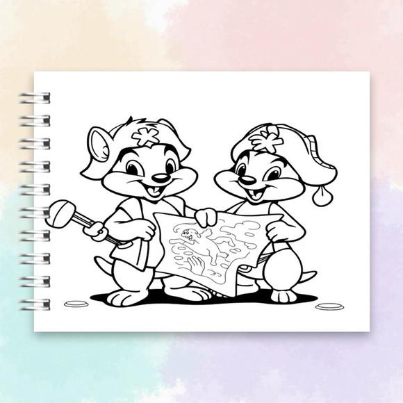 Arquivo Digital Livro de Colorir Tico e Teco