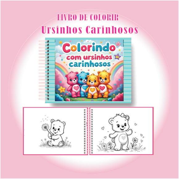 Arquivo Digital Livro de Colorir Ursinhos Carinhosos