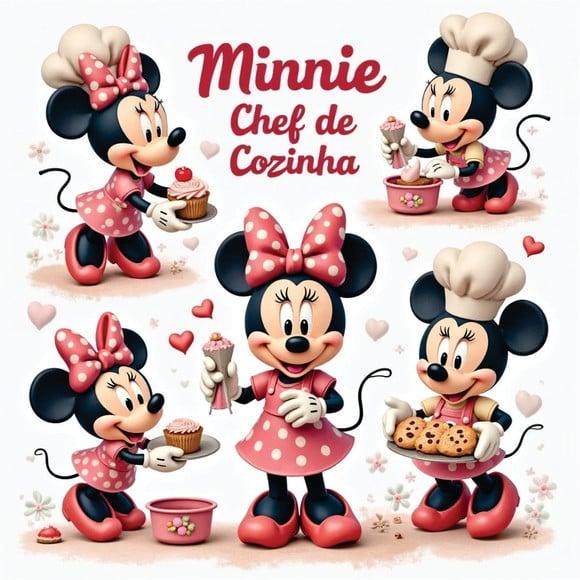 Arquivo Digital, Kit Digital Minnie Chef de Cozinha