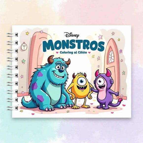 Arquivo Digital: Livro de Colorir Monstros S.a