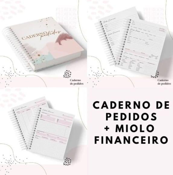 Caderno de Pedidos Feminino - Arquivo Digital