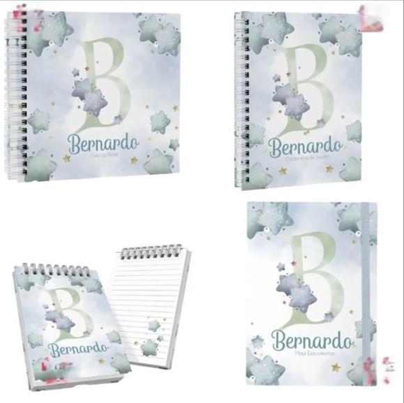 Combo Caderneta e Livro Alfabeto Menino - Arquivo Digital